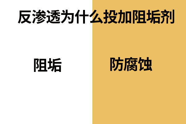 反渗透为什么投加阻垢剂